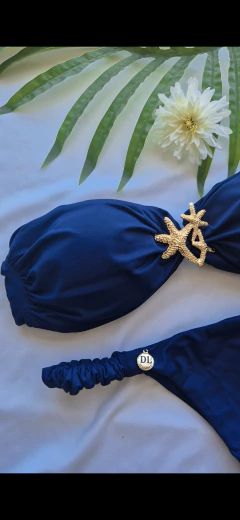 Imagem do Tomara que Caia calcinha Frufru Marinho