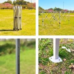 GAZEBO LEXUS PREMIUM 3X3 ESTRCTURA ACERO 40X40 MM en internet