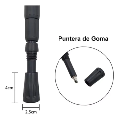 BASTON DE TREKKING LXS MARCHA NORDICA ALUMINIO ACONCAGUA (PAR) en internet