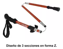 BASTÓN DE TREKKING LXS RUNNING PLEGABLE ALUMINIO ULTRA TRAIL (PAR) - tienda online