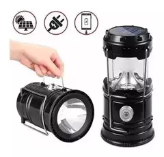 FAROL RECARGABLE USB/SOLAR - tienda online