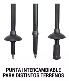 BASTON DE TREKKING LXS MARCHA NORDICA ALUMINIO LANIN (PAR) - comprar online