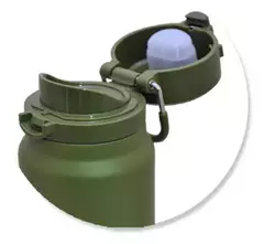 BOTELLA TERMICA ACERO LXS 540 ML TAPA RETRACTIL - tienda online