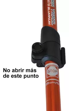 Imagen de BASTÓN DE TREKKING LXS RUNNING PLEGABLE ALUMINIO ULTRA TRAIL (PAR)
