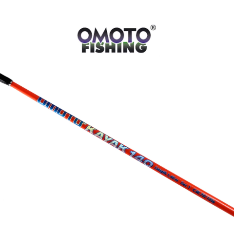 CAÑA OMOTO KAYAK 1,40 MTS 1 TRAMO 70-120 GRS