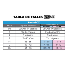 6 PARES PANTUMEDIAS SOX - comprar online