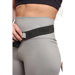 RIÑONERA SALPA FLEXIBLE REFLEX NEGRA - CASA AIMARETTI