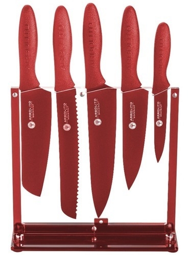 SET CUCHILLO ANTIADHERENTE BOKER 910 R BOKERCUT RED