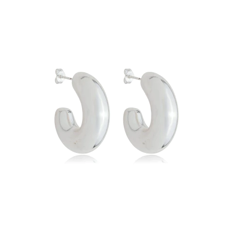 Brinco Argola Tubo Bold