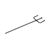 Tridente Quadrado 30cm - comprar online