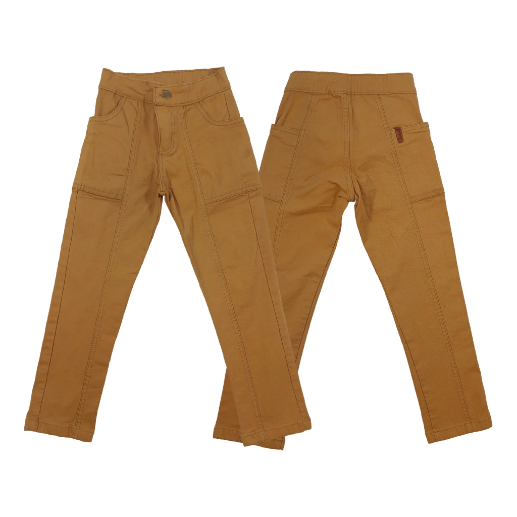 PANTALÓN GABARDINA C/ RECORTES COD 5140
