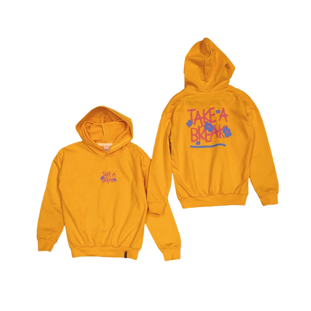 BUZO CANGURO RÚSTICO TAKE A BREAK COD 4711/4713