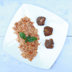 Albóndigas con arroz