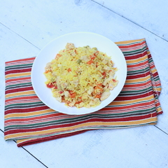 Arroz Primavera con pollo