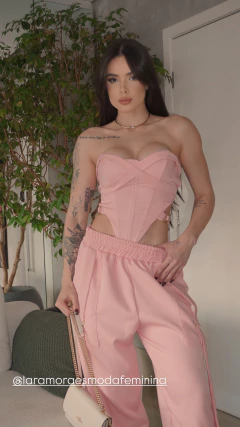 Conjunto calça na internet