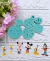 Molde de Silicone Turma do Mickey completo