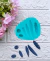 Molde cabelo 3 para Biscuit - comprar online