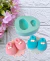 Molde de Silicone Sapatinho P