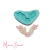 Molde de Silicone Moldura de Flores