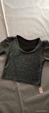 Remera manga princesa lurex - comprar online