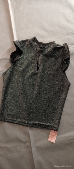 Musculosa voladitos lurex