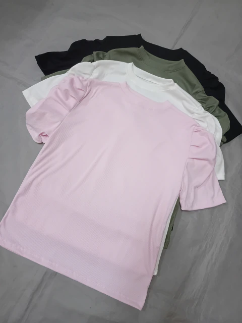358 - camiseta manga princesa corta