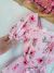 Vestido Carolina Rosa Estampado na internet