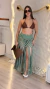 Saia Macramê Verde - Danay Beachwear