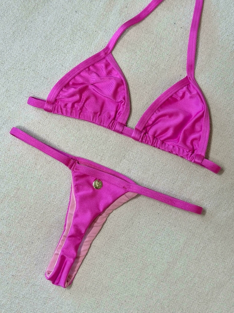 Biquíni Bronze Glow Rosa Amaranto - comprar online