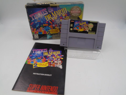 JOGO SUPER NES - TETRIS E DR MARIO (1)