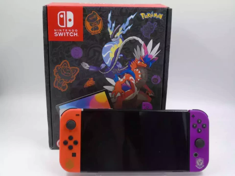 CONSOLE - NINTENDO SWITCH OLED - SPECIAL ED. POKÉMON SCARLET & VIOLET (6)