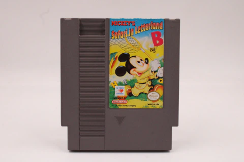 JOGO NES - MICKEY´S SAFARI IN LETTERLAND (1)