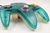 CONTROLE - NINTENDO 64 CLEAR BLUE (1) - loja online