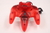 CONTROLE - NINTENDO 64 VERMELHO TRANSLÚCIDO (1) - loja online