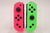 CONTROLE - NINTENDO SWITCH JOYCON ROSA E VERDE (1) na internet