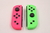 CONTROLE - NINTENDO SWITCH JOYCON ROSA E VERDE (1)