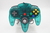 CONTROLE - NINTENDO 64 CLEAR BLUE (6)