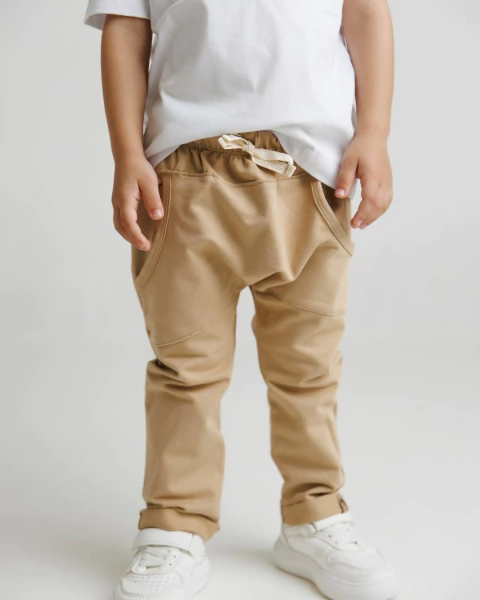 Calça Infantil de Moletinho Saruel para Menino 2024