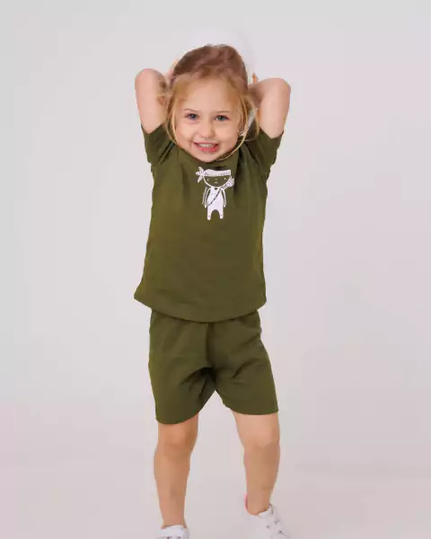 Conjunto Infantil de Malha 100% Algodão Unissex Brincar Confortável e Fresquinho - comprar online