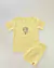 Kit 2 Conjunto Infantil de Malha 100% Algodão Brincar Menta e Amarelo - Tamanho 2 anos - loja online