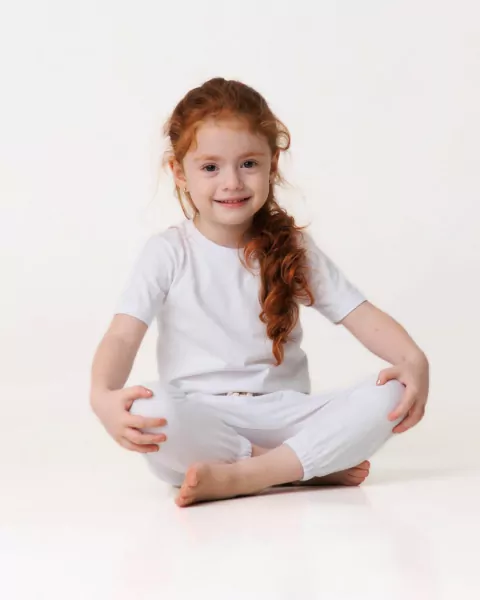 Conjunto Infantil de Malha 100% algodão Conforto - Unissex