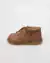 Bota Infantil em Couro Legítimo Caramelo - Miniatura - Loja de Roupa Infantil Minimalista e Atemporal