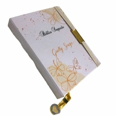 Imagem do Biblia Sagrada Personalizada - CATÓLICA PASTORAL- G- Lateral Paginas Douradas -