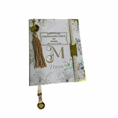 Biblia Sagrada Personalizada - CATÓLICA PASTORAL- G- Lateral Paginas Douradas - na internet