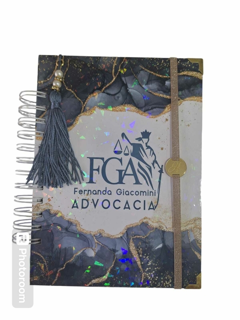 LANÇAMENTO - Agenda 2026 - Capa Personalizada - 1 dia por folha