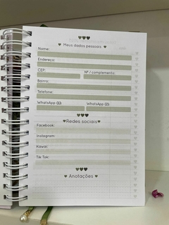 Caderno De Prontuarios Para Atendimento Da Obra Da Piedade - Heliarte Personalizados