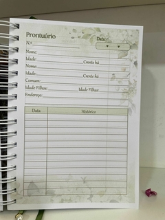 Caderno De Prontuarios Para Atendimento Da Obra Da Piedade - loja online