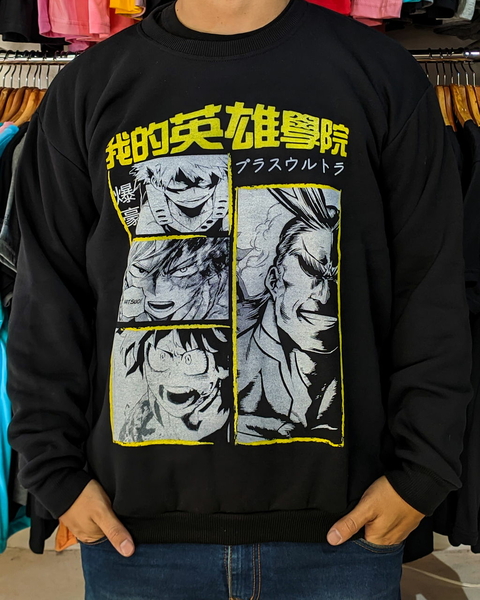Buzo Boku no Hero s/capucha - My Hero Academia