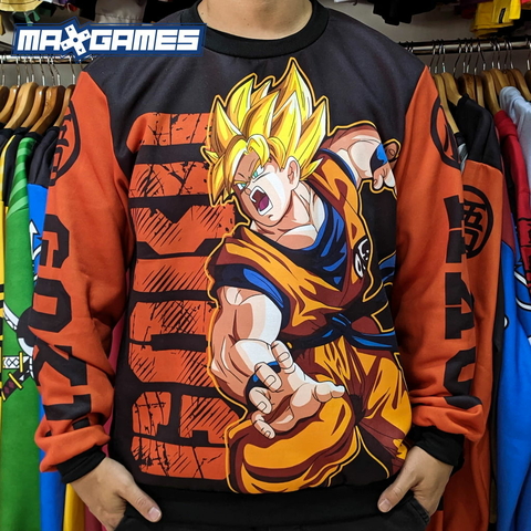 Buzo Full Print Goku - Dragon Ball Z