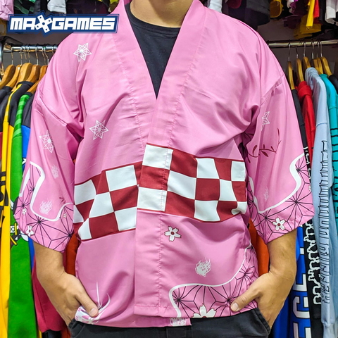 Kimono Nezuko Faja - Demon Slayer - Kimetsu no Yaiba